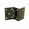 Hd RPC Full Inset Hinge for 0.75 in. Doors Satin Black finish C860 1D